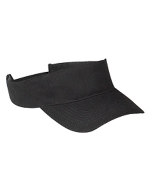 Big Accessories BX006 Cotton Twill Visor - 