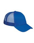 Big Accessories BX019 - 6-Panel Structured Trucker Cap - Picture 8 of 10