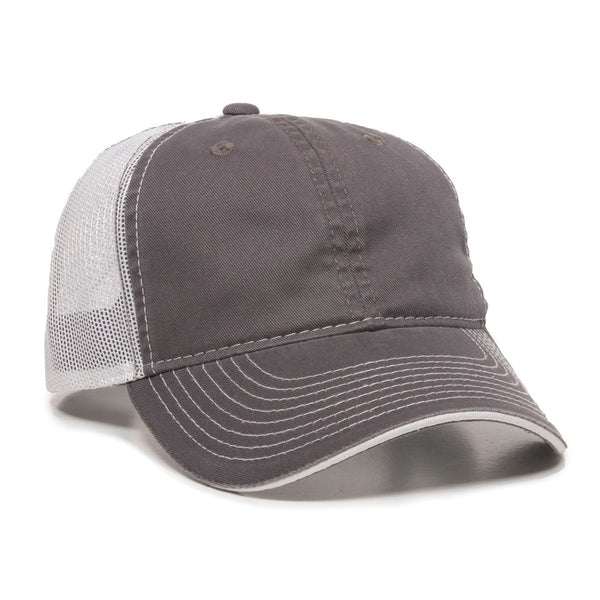 Outdoor Cap CMB-100 Low Crown Contrast Stitch Trucker Hat