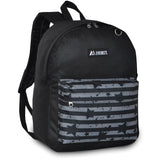 Everest Backpack Book Bag - Back to School Classic in Fun Prints & Patterns Star Stripe