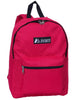 Everest Backpack Book Bag - Back to School Basic Style - Mid-Size Hot Pink