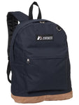 Everest Backpack Book Bag - Back to School Suede Bottom