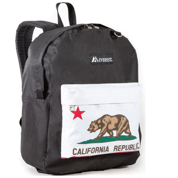 Everest Backpack Book Bag - Back to School Classic in Fun Prints & Patterns Bear