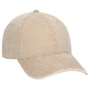 Otto 6 Panel Low Profile Dad Hat, Garment Washed Pigment Dyed Cotton Twill - 18-711