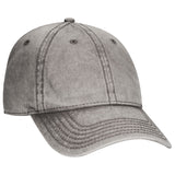 OTTO CAP 6 Panel Low Profile Dad Hat, Snow Washed Cotton Twill - 18-1248