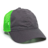 Outdoor Cap FWT-130 Garment Washed Trucker Cap