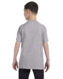 wholesale bulk Gildan heavy cotton kids/youth t-shirts, 5000B, G500B, wholesale Gildan shirts, bulk shirts, wholesale shirts - model3