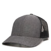 Outdoor Cap MBW-800CB Heathered Trucker Snapback Hat - MBW-800CB