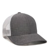 Outdoor Cap MBW-800CB Heathered Trucker Snapback Hat - MBW-800CB
