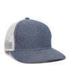 Outdoor Cap MBW-800CB Heathered Trucker Snapback Hat - MBW-800CB