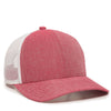 Outdoor Cap MBW-800CB Heathered Trucker Snapback Hat - MBW-800CB