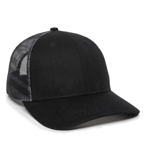 Outdoor Cap OC771PM - Trucker Cap with Printed Mesh Back - OC771PM - 