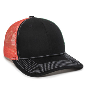Outdoor Cap OC771PM - Trucker Cap with Printed Mesh Back - OC771PM - 