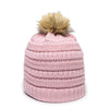 Outdoor Cap OC805 - Cable Knit Faux Fir Pom Beanie