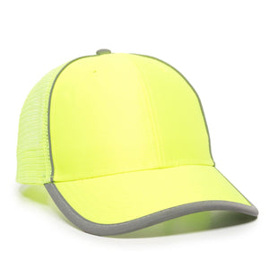 Outdoor Cap SAF300M - Safety Mesh Back Cap - SAF300M - 
