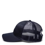 Outdoor Cap USA750M - Debossed American Flag Mesh Back Cap, Stars and Stripes - 750M