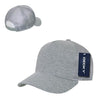 Wholesale Bulk Blank 5 Panel Jersey Trucker Mesh Hat - Decky 1050