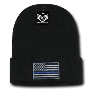 America USA Flag Knit Beanies (Cuff) - R94 - 
