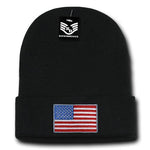America USA Flag Knit Beanies (Cuff) - R94