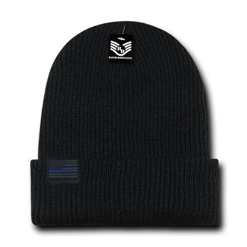 Wholesale Bulk American Flag Label USA Beanies - R96