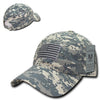Wholesale Bulk American Flag USA Ripstop Relaxed Dad Hats - S73 - Digital Camo
