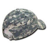 Wholesale Bulk American Flag USA Ripstop Relaxed Dad Hats - S73 - Digital Camo