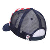 Wholesale Bulk American Flag USA Trucker Foam Mesh Hat - A11