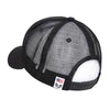 Wholesale Bulk American Flag USA Trucker Mesh Cap - A12 - Black
