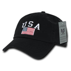 America USA Flag Classic Dad Hats - A03 - 