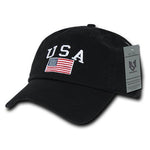 America USA Flag Classic Dad Hats - A03