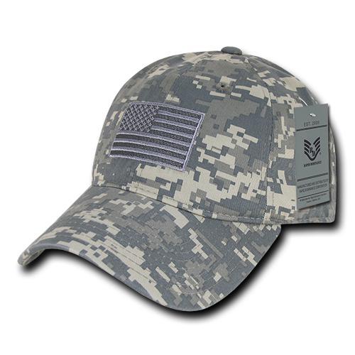 Wholesale Hats / Caps - Military - Hat - Digital Camo/ BLK and WHT