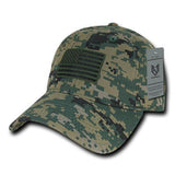Wholesale Bulk American USA Flag Tonal Dad Hat - A03 - MCU Camo
