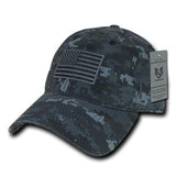 Wholesale Bulk American USA Flag Tonal Dad Hat - A03 - NTG Camo