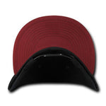 Lot of 6 Decky Snapback Hats Flat Bill Caps 2-Tone Color Bulk - Picture 6 of 40