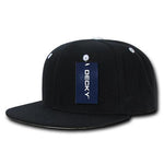 Decky 1104 Accent Snapback Hat, 6 Panel Accent Flat Bill Cap - CASE Pricing