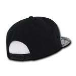 Lot of 6 Decky Bandana Bill Paisley Snapback Hats Flat Bill Caps Bulk - Picture 4 of 21