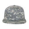 Wholesale Bulk Blank Camo Snapback Trucker Mesh Flat Bill Hats - Decky 1055 - ACU Camo
