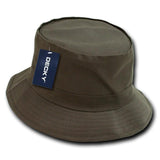 Wholesale Bulk Blank Fisherman's Bucket Hat - Decky 450 - Brown
