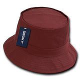 Wholesale Bulk Blank Fisherman's Bucket Hat - Decky 450 - Cardinal