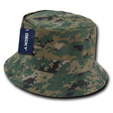 Wholesale Bulk Blank Fisherman's Bucket Hat - Decky 450 - Marines Digital Camo
