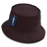 Wholesale Bulk Blank Fisherman's Bucket Hat - Decky 450 - Maroon
