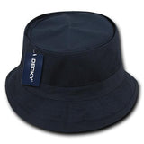 Wholesale Bulk Blank Fisherman's Bucket Hat - Decky 450 - Navy
