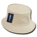 Wholesale Bulk Blank Fisherman's Bucket Hat - Decky 450 - Stone