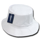 Wholesale Bulk Blank Fisherman's Bucket Hat - Decky 450 - White