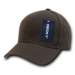 Decky 402 - Fitted Baseball Cap, Blank Fitted Hat (Sizes: 6 3/4 - 7 1/8) - CASE Pricing - Picture 5 of 18