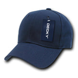 Wholesale Bulk Blank Fitted Baseball Hats (6 3/4 - 7 1/8) - Decky 402 - Navy