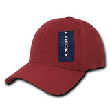 Wholesale Bulk Blank Flex Baseball Hats - Decky 870 - Cardinal