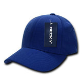 Wholesale Bulk Blank Flex Baseball Hats - Decky 870 - Royal
