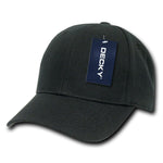 Decky 7001 - Youth 6 Panel Mid Profile Structured Cap, Kids Baseball Hat