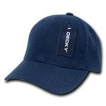Decky 7001 - Youth 6 Panel Mid Profile Structured Cap, Kids Baseball Hat
